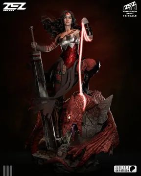 Wonderwoman Absolute Sculpture thumbnail 1