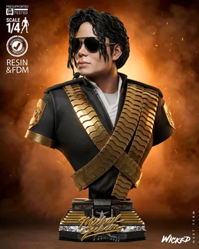 Michael Jackson Bust thumbnail 1