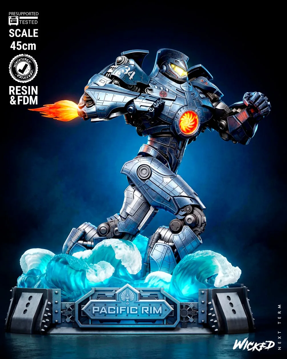Gipsy Danger Sculpture