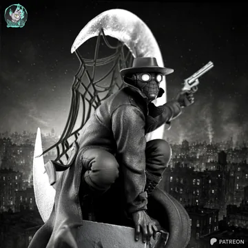 Spider-Man Noir Sculpture thumbnail 3