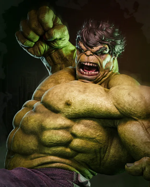 Hulk Bust