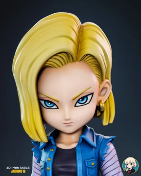 Android 18 Chibi thumbnail 2