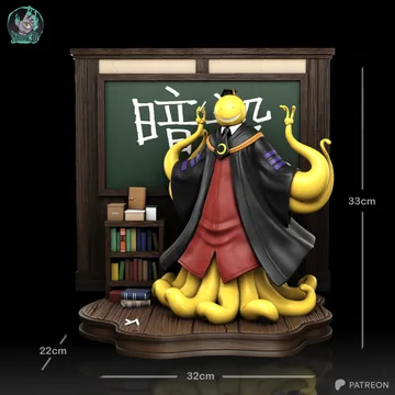 Koro-Sensei Sculpture thumbnail 4