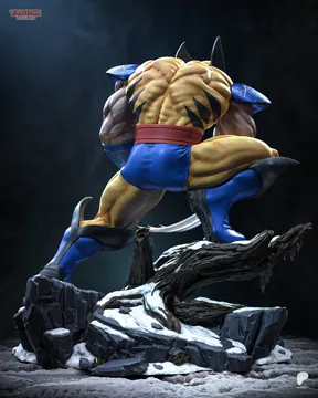 Wolverine Sculpture thumbnail 3