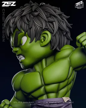 Hulk Chibi thumbnail 6