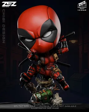 Deadpool Chibi thumbnail 6