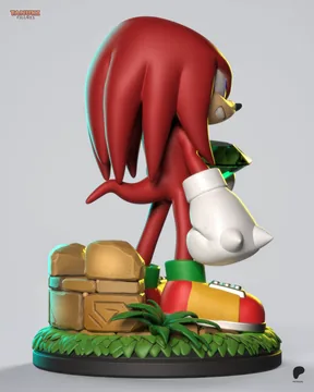Knuckles Chibi thumbnail 3