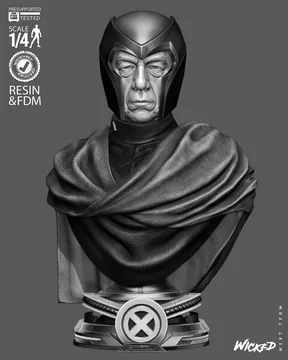 Magneto Portrait Bust thumbnail 2