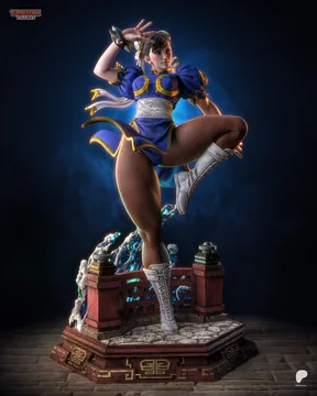 Chun-Li Sculpture thumbnail 2