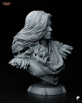 Yennefer Bust thumbnail 2