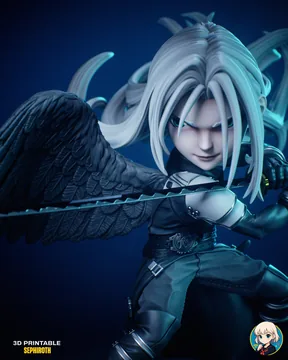 Sephiroth Chibi thumbnail 2