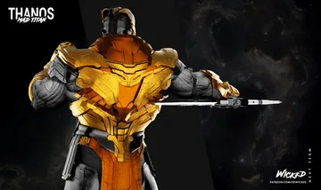 Thanos Sculpture thumbnail 4