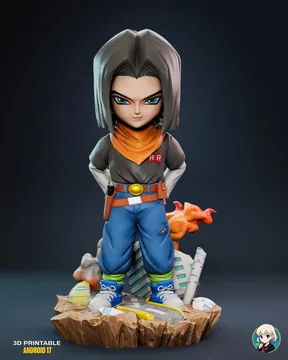 Android 17 Chibi thumbnail 2
