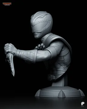 Green Ranger Bust thumbnail 2