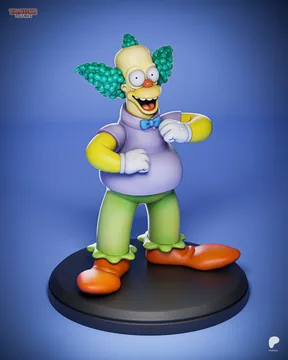 Krusty the Clown Chibi thumbnail 1