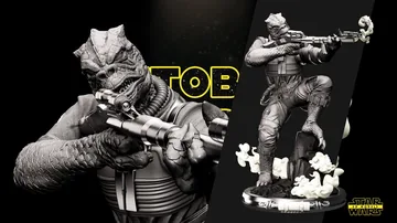 Bossk Sculpture thumbnail 1