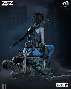 Jill Valentine Sculpture thumbnail 3