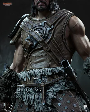 Dovahkiin Sculpture thumbnail 3