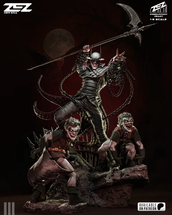 Batman Who Laughs Sculpture