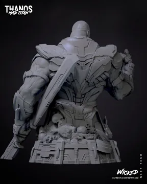Thanos Bust thumbnail 4