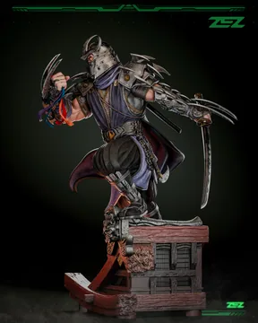 Shredder Sculpture thumbnail 4