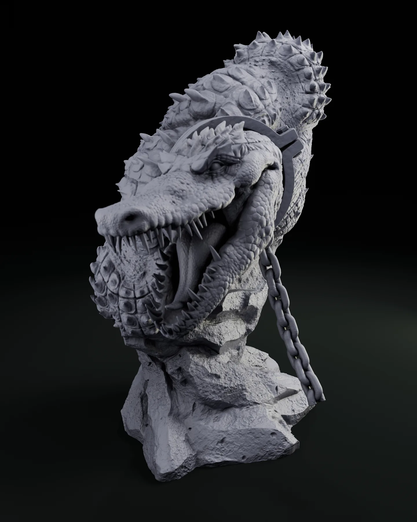 Killer Croc Bust
