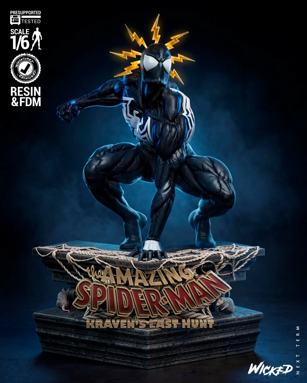 Spiderman Sculpture