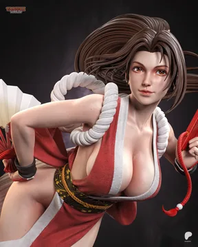 Mai Shiranui Sculpture thumbnail 6