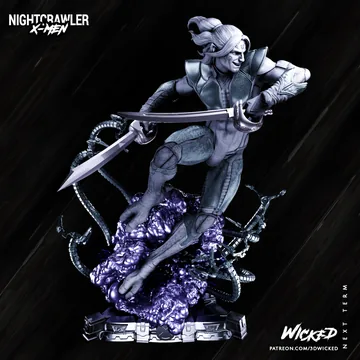 Nightcrawler Sculpture thumbnail 2