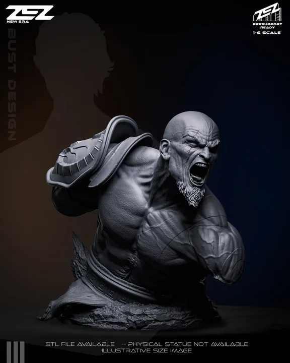 Kratos Bust