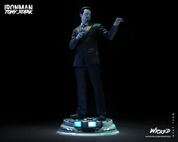 Tony Stark Sculpture thumbnail 2