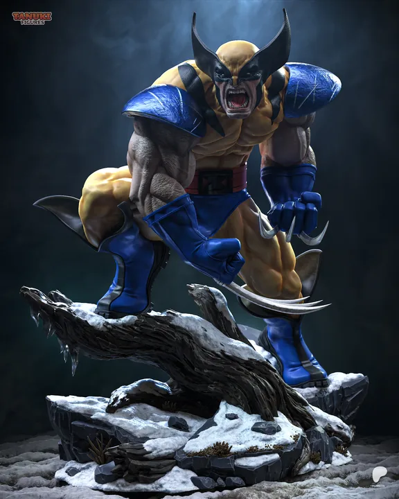 Wolverine Sculpture