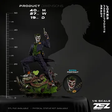 Joker Sculpture thumbnail 5
