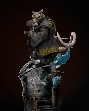 Master Splinter Sculpture thumbnail 1