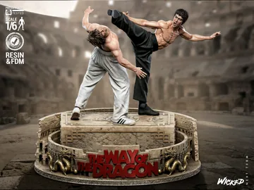 The Way of the Dragon Diorama thumbnail 6