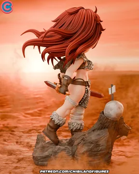 RedSonja Chibi thumbnail 5
