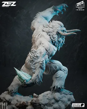 Yeti Sculpture thumbnail 4