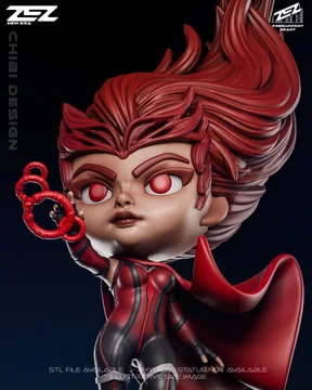 Scarlet Witch Chibi thumbnail 6