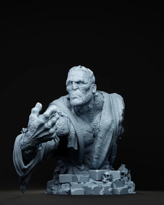 Frankenstein Bust