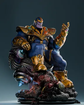 Thanos Sculpture thumbnail 5