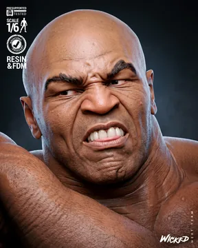Mike Tyson Sculpture thumbnail 3