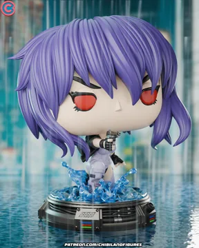 Motoko Kusanagi Chibi thumbnail 5