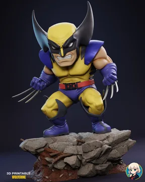 Wolverine Chibi thumbnail 1