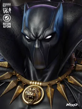 Black Panther and Storm Diorama thumbnail 6