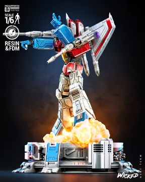 Wicked August 2026 Term Starscream Sculpture thumbnail 3