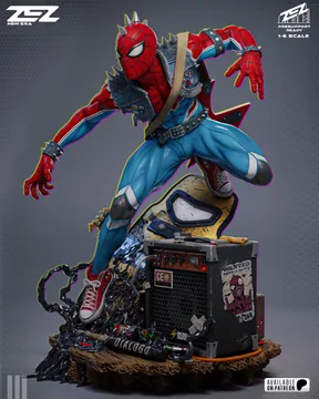Spider-Punk Sculpture thumbnail 2