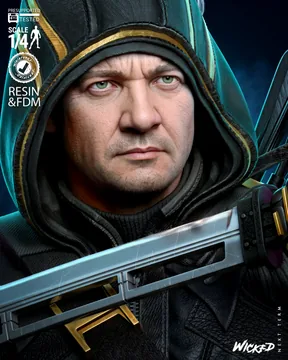Clint Barton (Ronin) Bust thumbnail 4