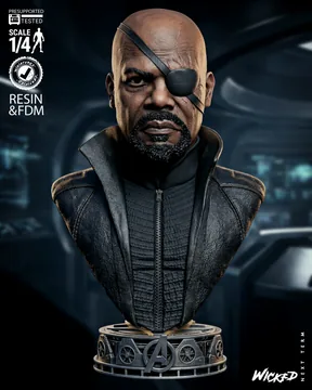 Nick Fury Bust thumbnail 1