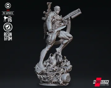 Green Lantern Jhon Stewart Sculpture thumbnail 4