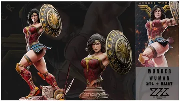 Wonder Woman Bust thumbnail 1
